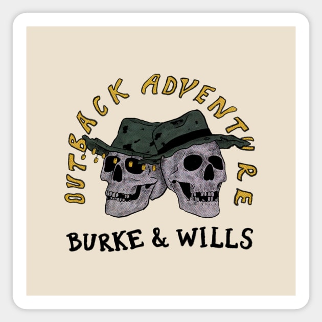 Burke & Wills: Outback Adventures Sticker by alowerclass